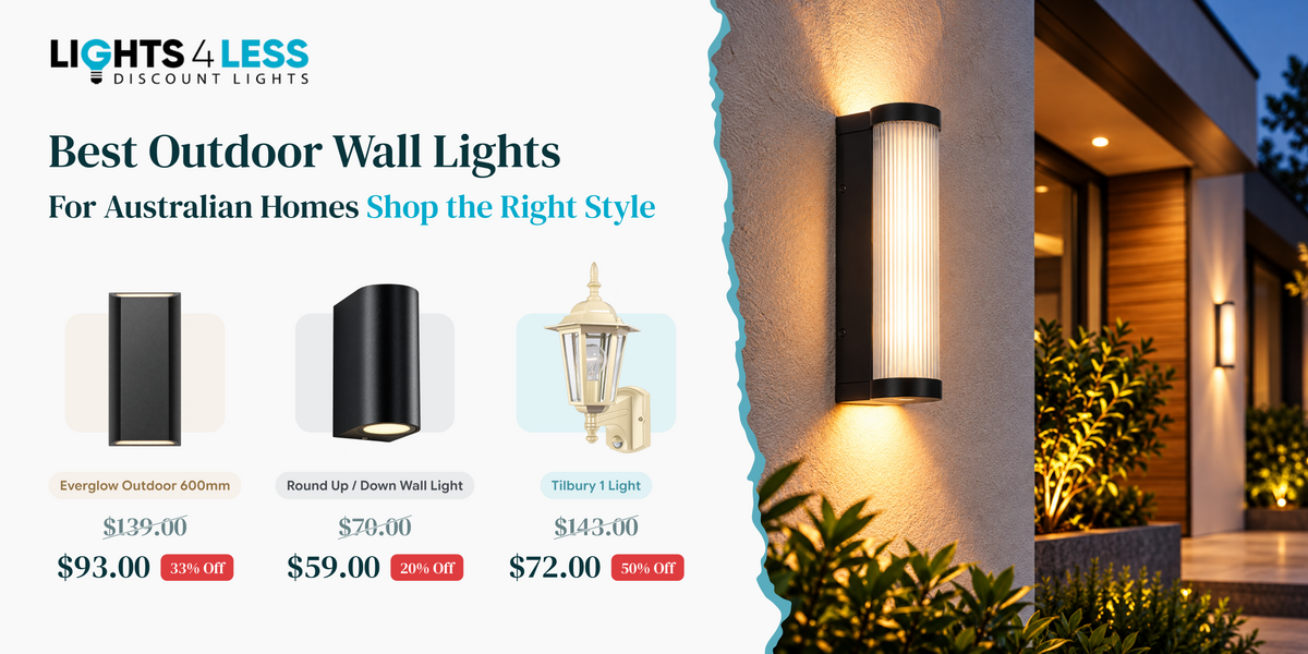 Best Outdoor Wall Lights for Australian Homes: Shop the Right Style