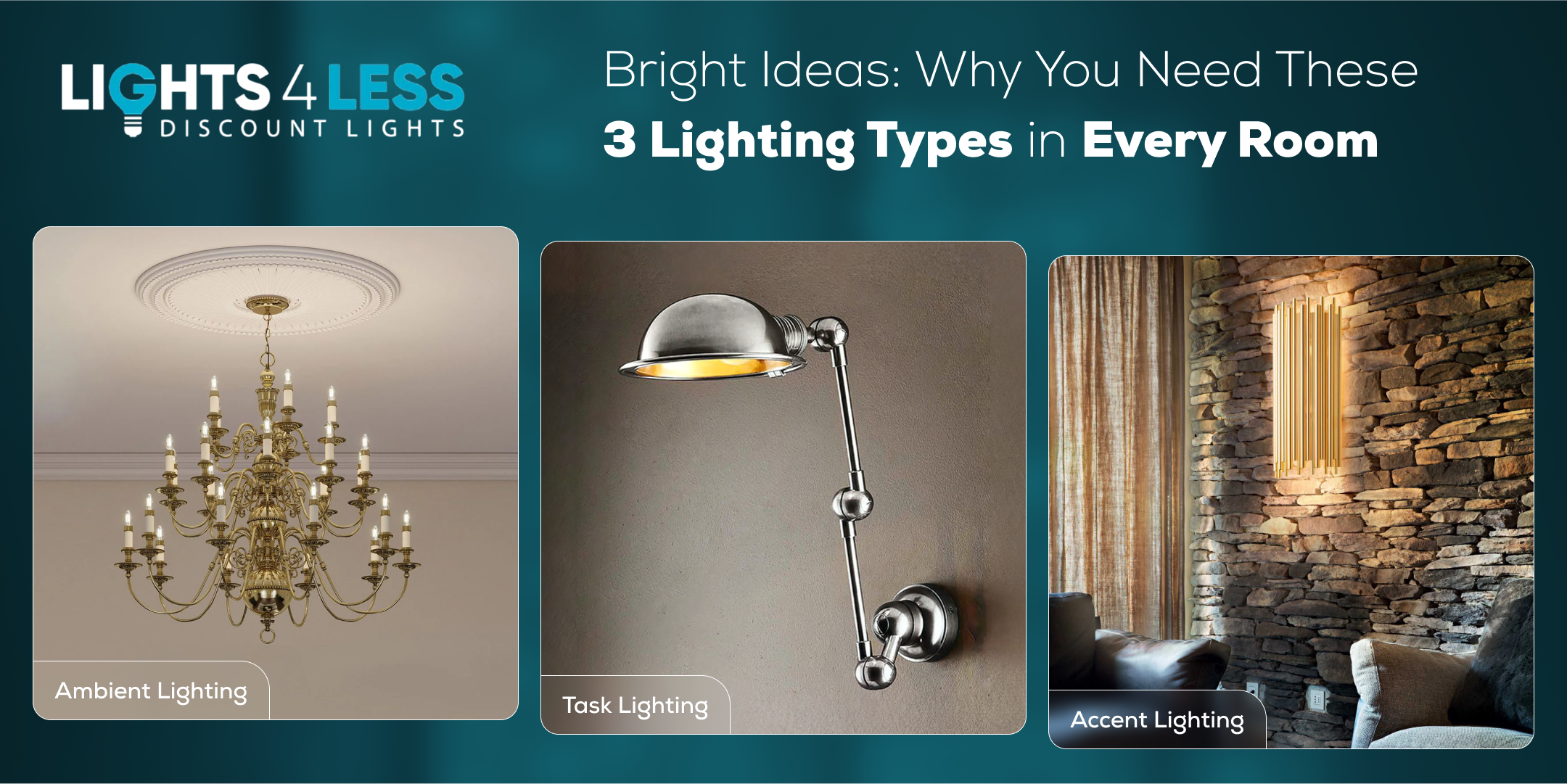 Bright Ideas: Why You Need These 3 Lighting Types in Every Room