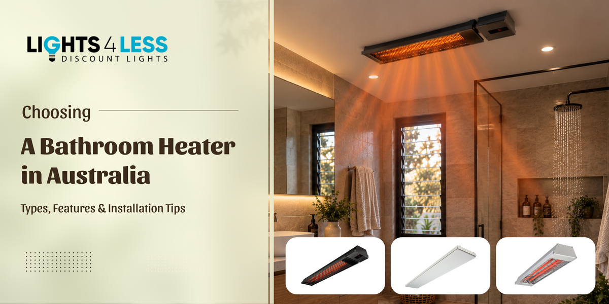 Choosing a Bathroom Heater in Australia: Types Features & Installation Tips