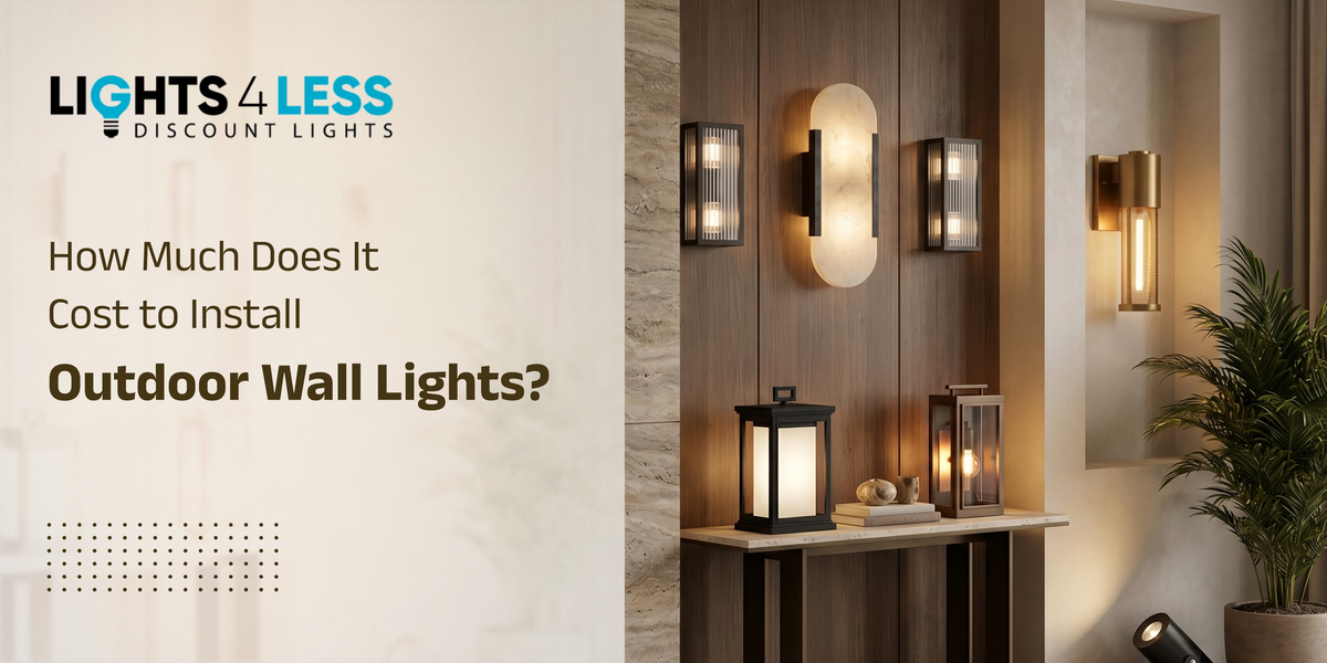 How Much Does It Cost to Install Outdoor Wall Lights