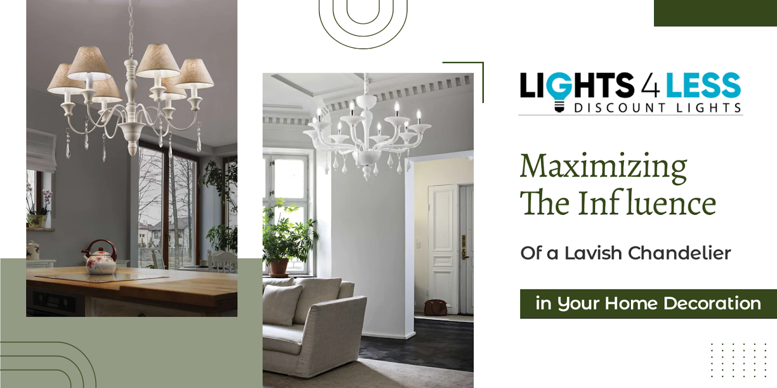 How To Maximise the Impact Of A Luxury Chandelier In Your Home Decor