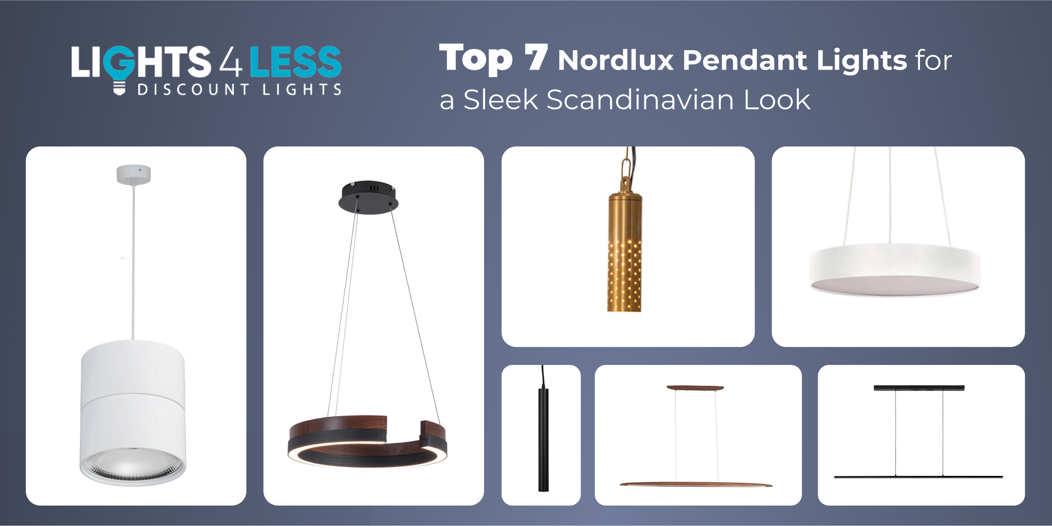 Top 7 Nordlux Pendant Lights for a Sleek Scandinavian Look