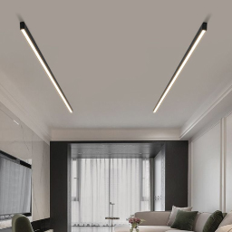 Linear led hot sale flush mount light