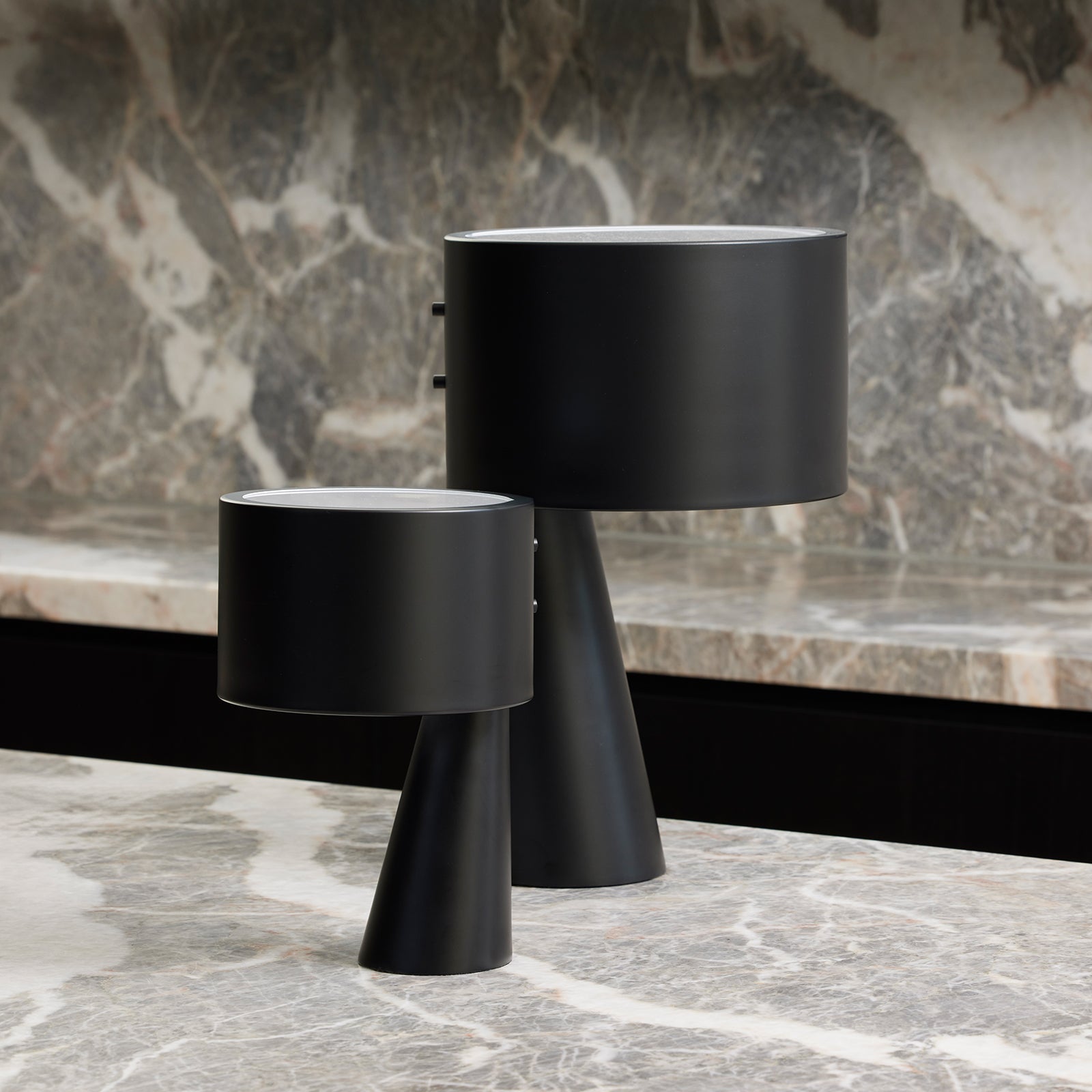 Zentra Desk Lamp Satin Black - 1602BLK