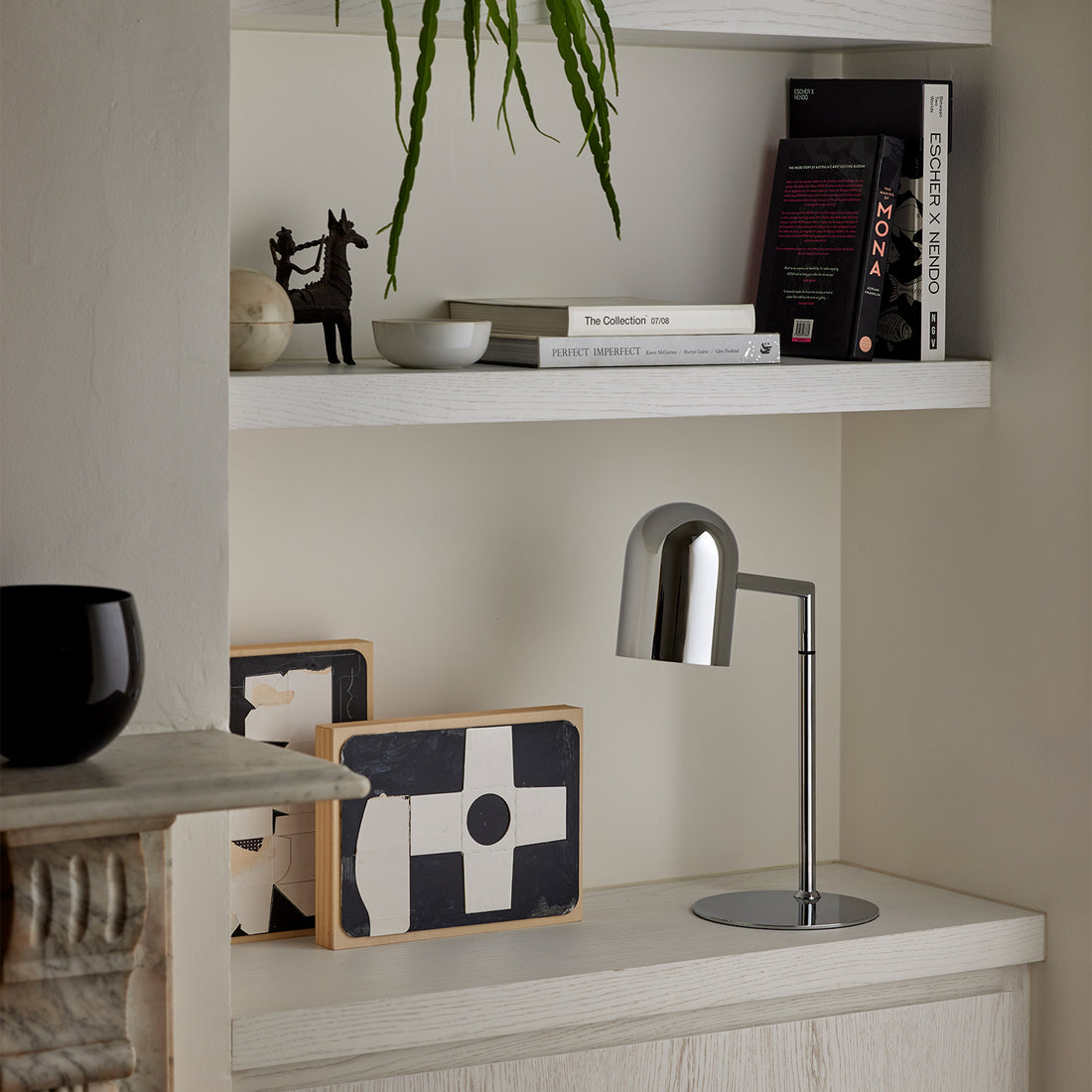 Pia Desk Lamp Polished Chrome - 1327