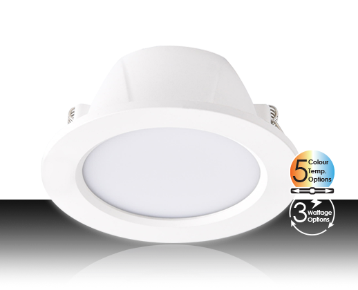 Trimax LED Downlight Multi Wattage and Colour Dimmable - LCD9WCCD - 50080