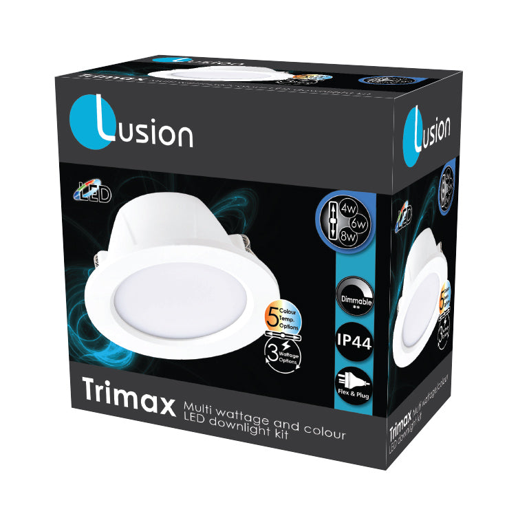 Trimax LED Downlight Multi Wattage and Colour Dimmable - LCD9WCCD - 50080
