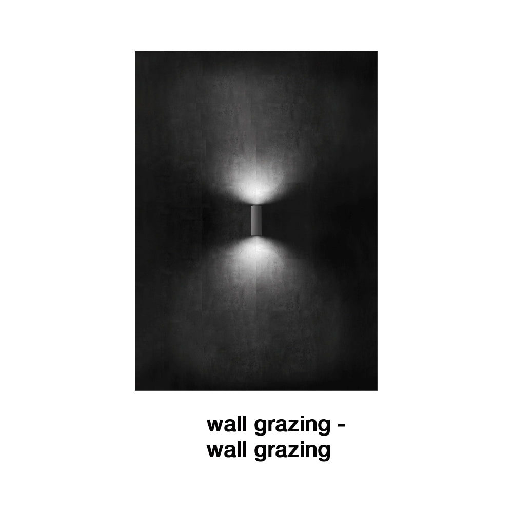 Buy Up / Down Wall Lights Australia Intono 4.2 Up & Down Wall Light 38W CRI90 On / Off Aluminium 2700K - NT4210