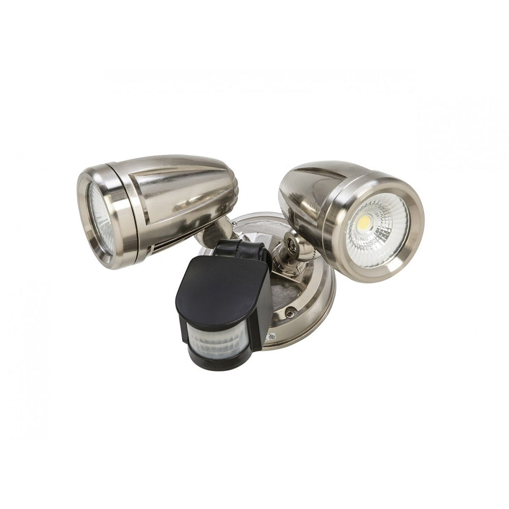 Buy Security Wall Lights Australia Fiorentino Lighting - MELO 2 Light Spotlight Aluminium Sensor