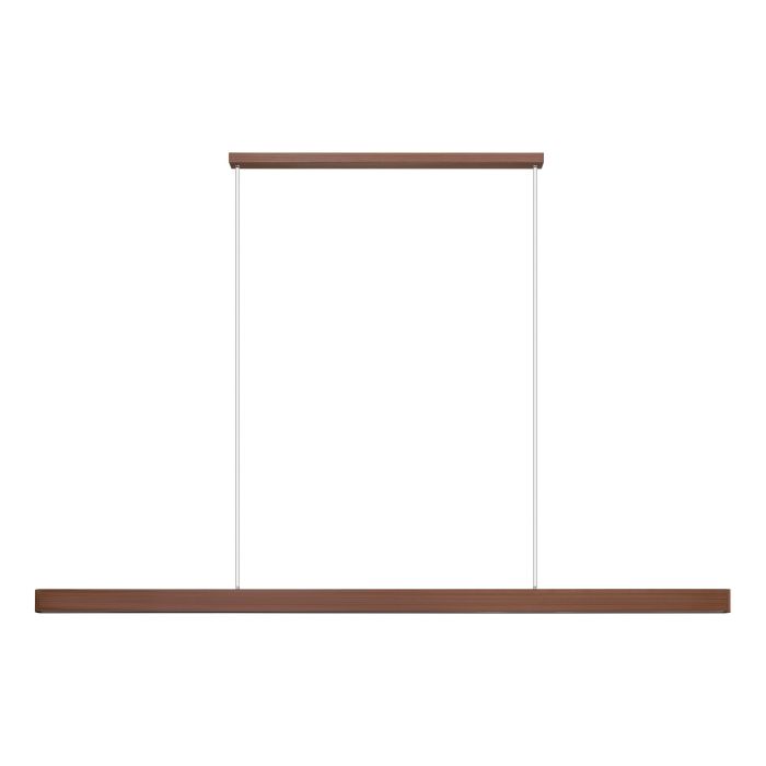 Climene III 2400mm LED Pendant Light 32W Tri Color Dark Brown & White - 206479