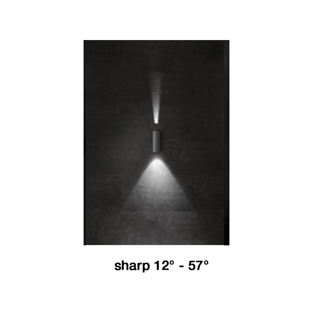 Buy Up / Down Wall Lights Australia Intono 4.2 Up & Down Wall Light 38W CRI90 0/1-10V Aluminium 3000K - NT4210