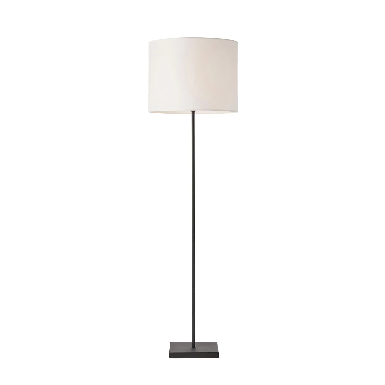 Felix Floor Lamp Satin Black & White - 0521