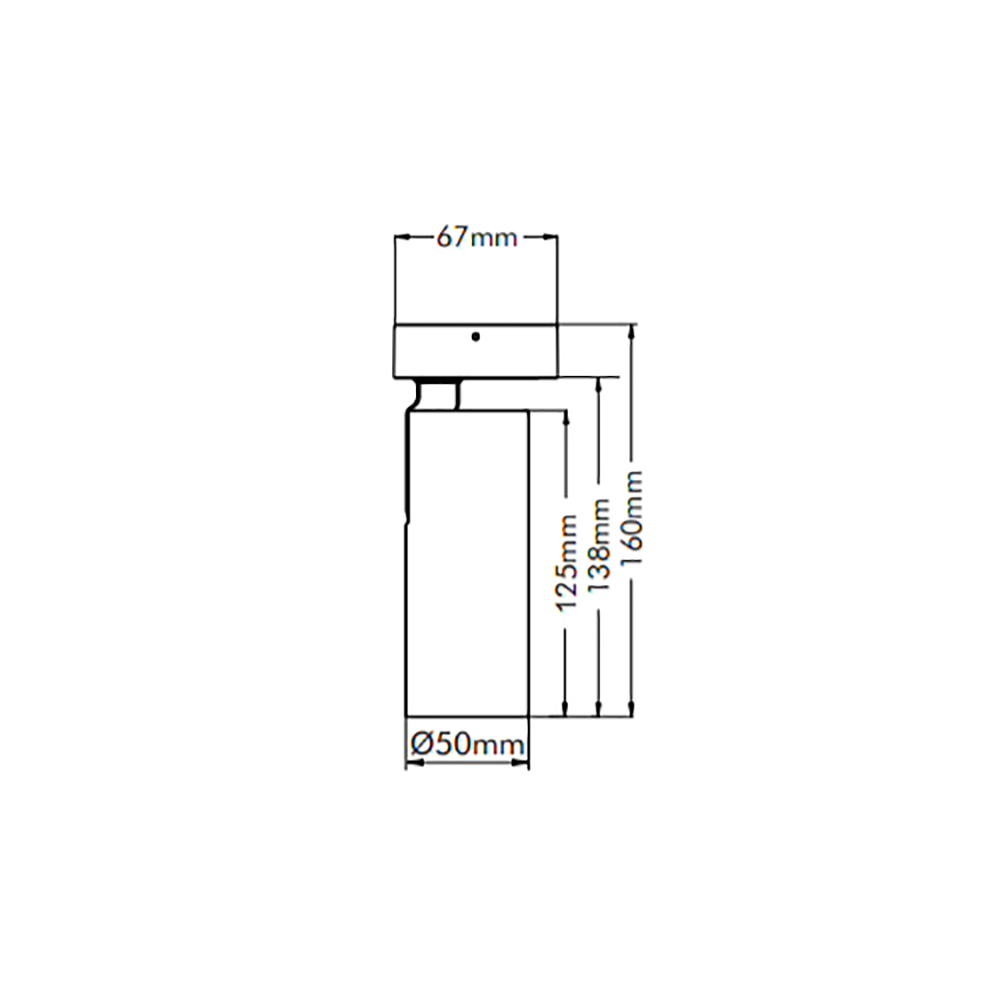 Buy Spotlights Australia Spotlight 10W Black 3 CCT - TH22LED/BLK/TC