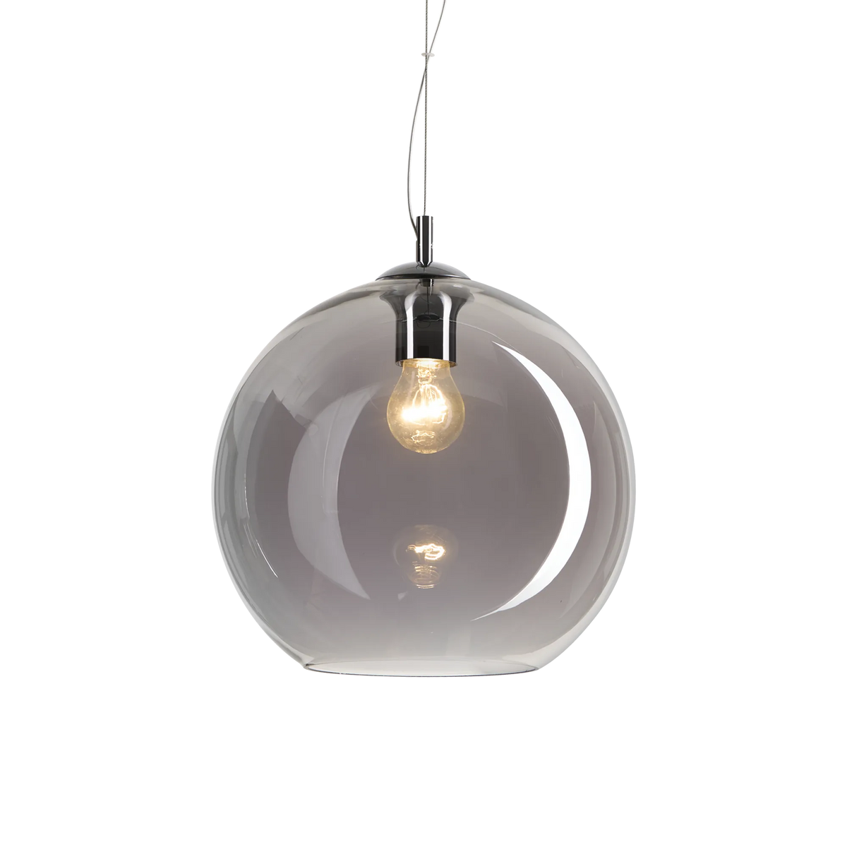 Nemo Sp1 Pendant Light 400mm Smoky Grey - 094229