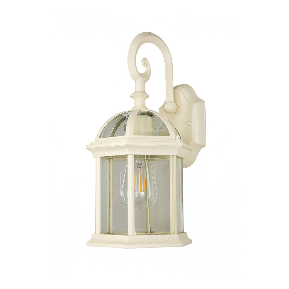 Buy Exterior Wall Lights Australia Fiorentino Lighting - TOWER 1 Light Wall Light Down Beige