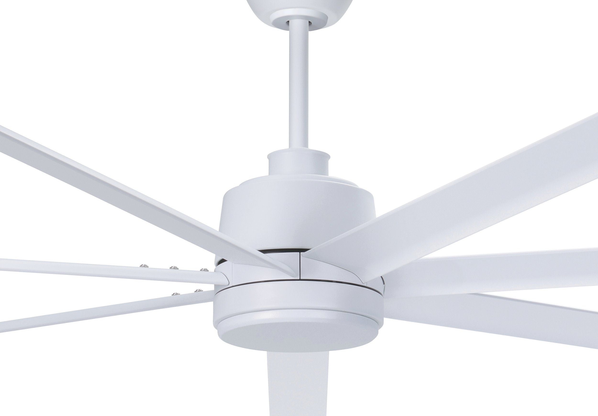 Tourbillion Pro DC Ceiling Fan 100" White Blade With Remote - 20785801