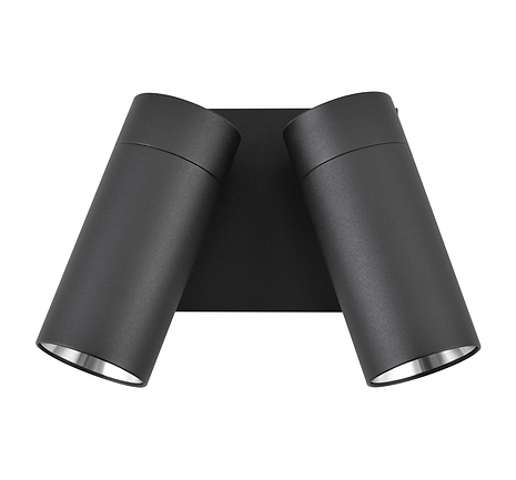 Reno Double Adjustable Spot Light Matt Black - ST152-BK
