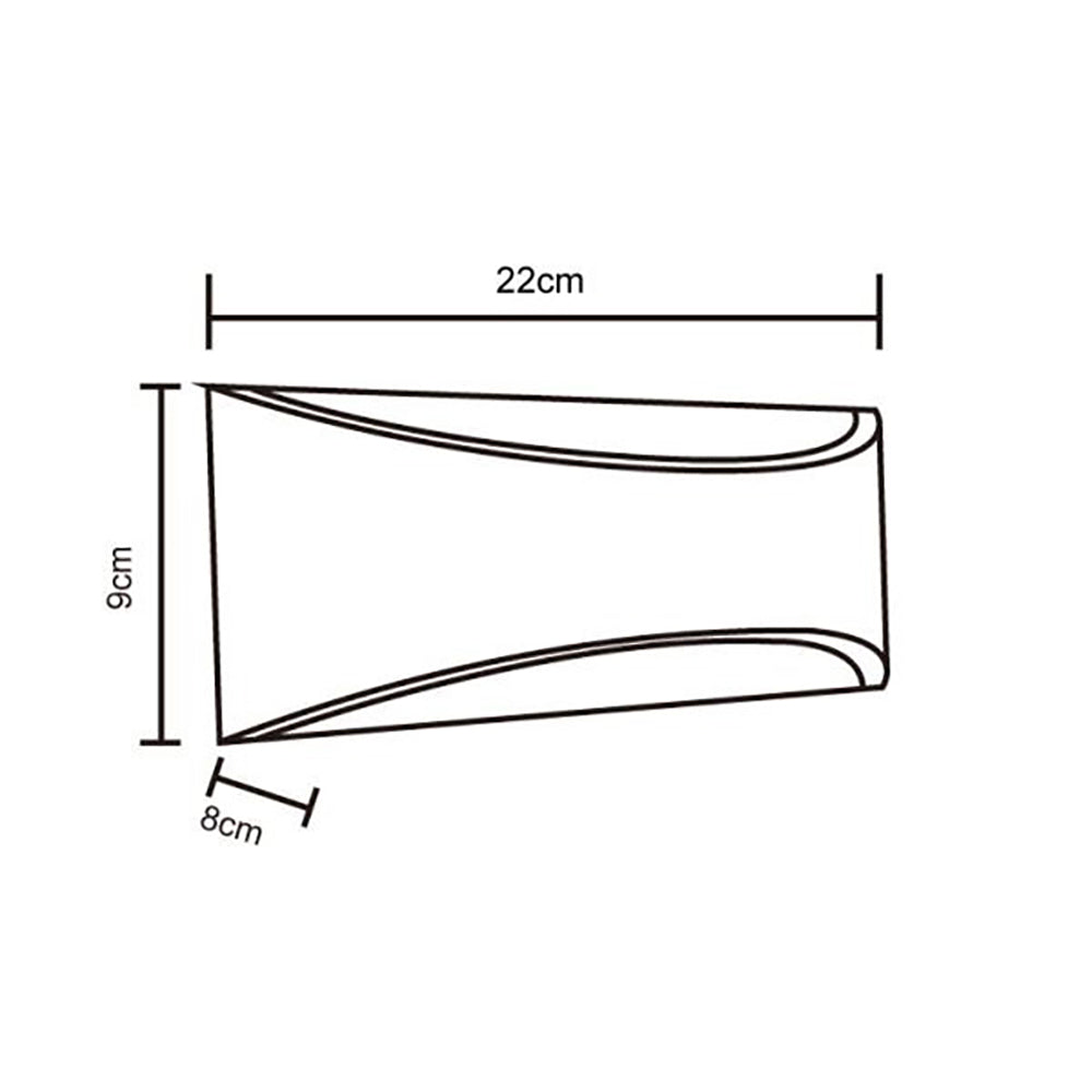 Buy Exterior Wall Lights Australia Exterior Wall Light White Aluminium TRI Colour - LF-372205 WH