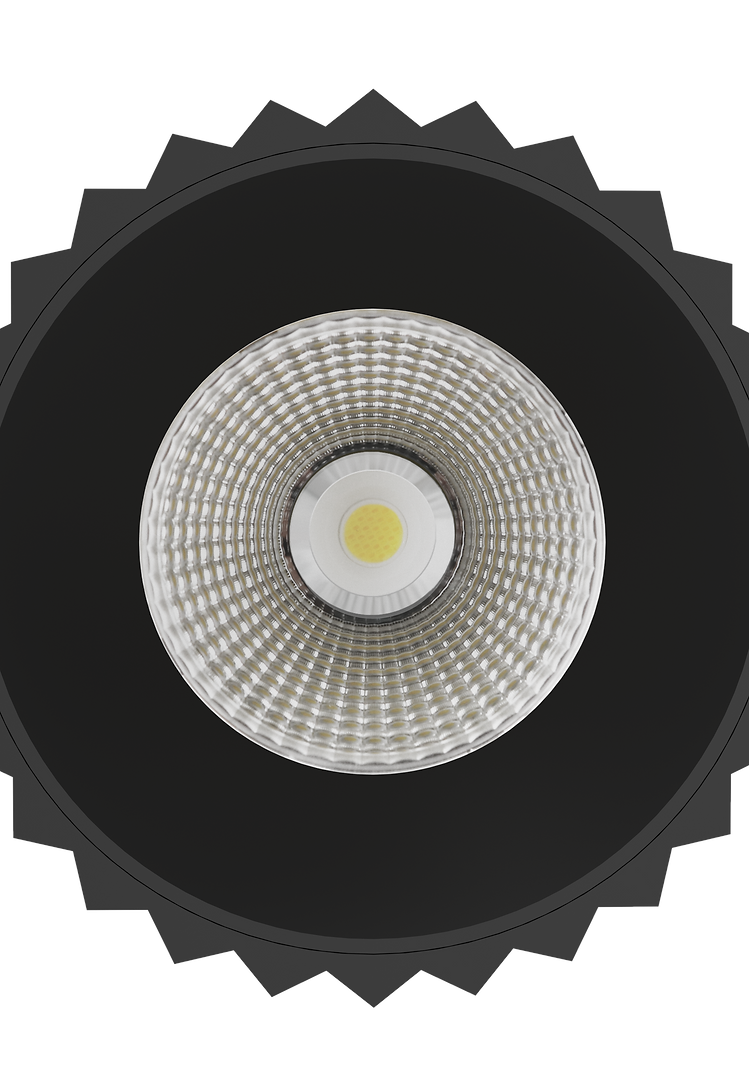 Exterior 140mm LED Surface Mounted Downlight Black - DL9014-MB5CTP121518C02