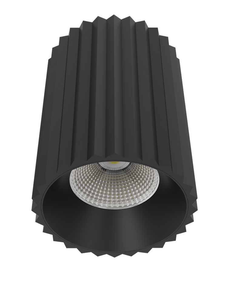 Exterior 120mm LED Surface Mounted Downlight 5CCT Black - DL9012-MB5CTP101215C02