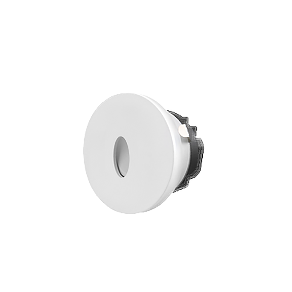 Buy Step Lights Australia Round LED Step Light White Aluminium 20° TRI colour - STEP-514WH/TC