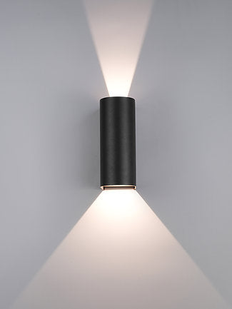 Up & Down Exterior LED Wall Light Black - WL13098BK