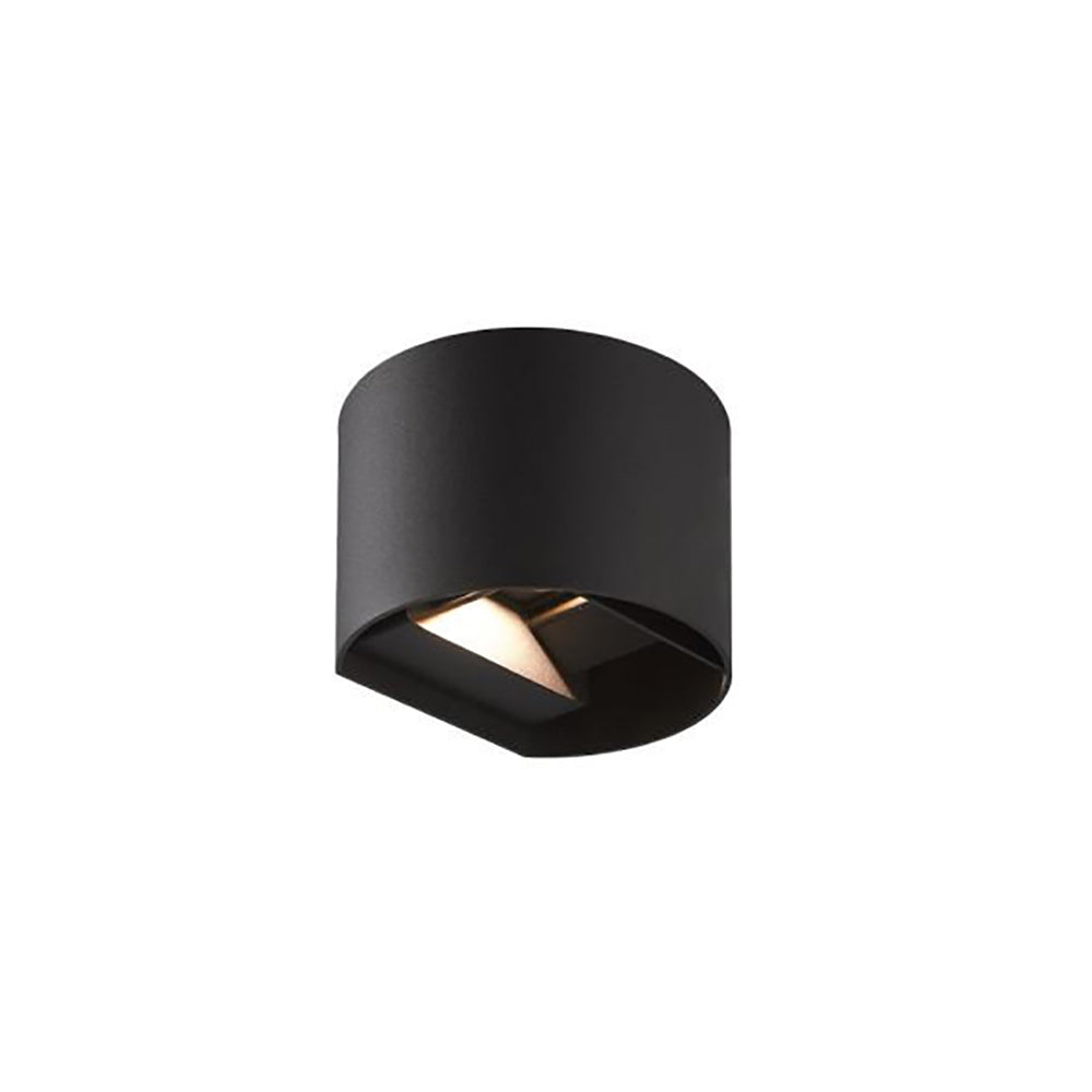 Up down deals black wall light