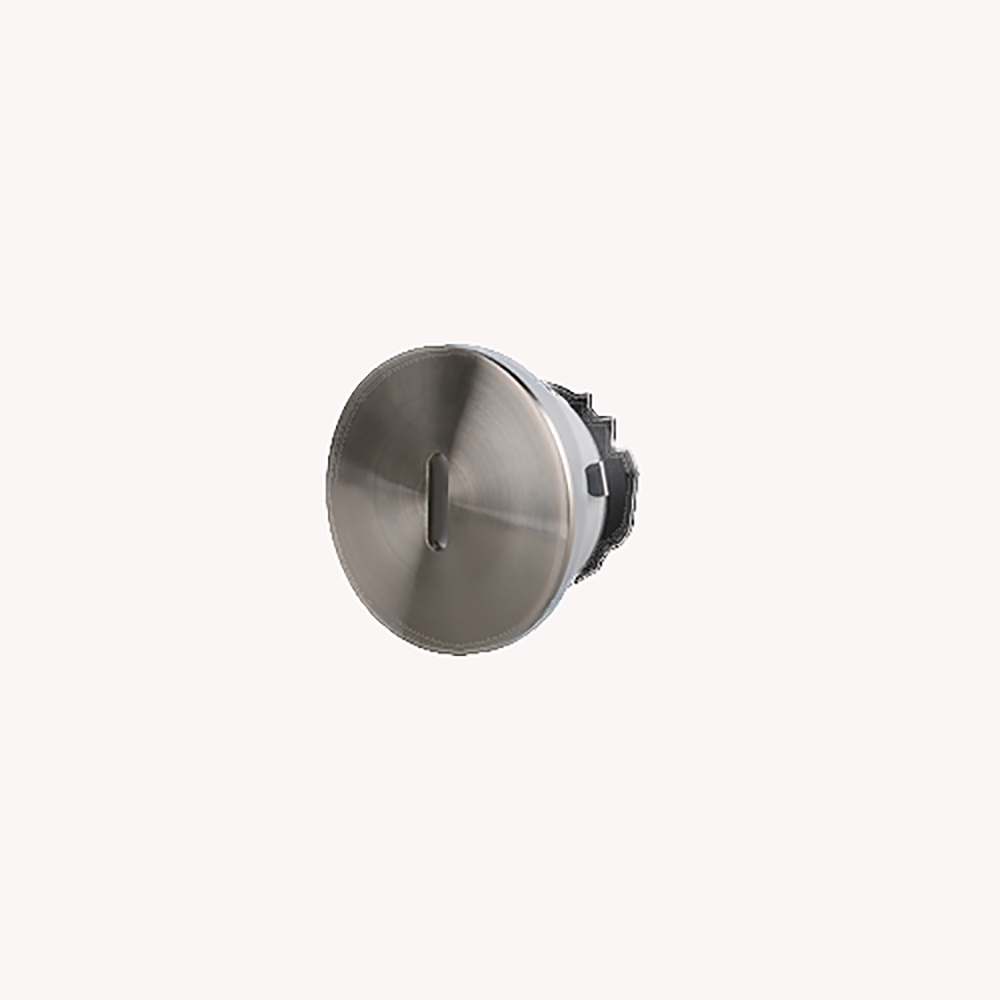 Round LED Step Light Satin Chrome Aluminium 10° TRI Colour - STEP-513SCH/TC