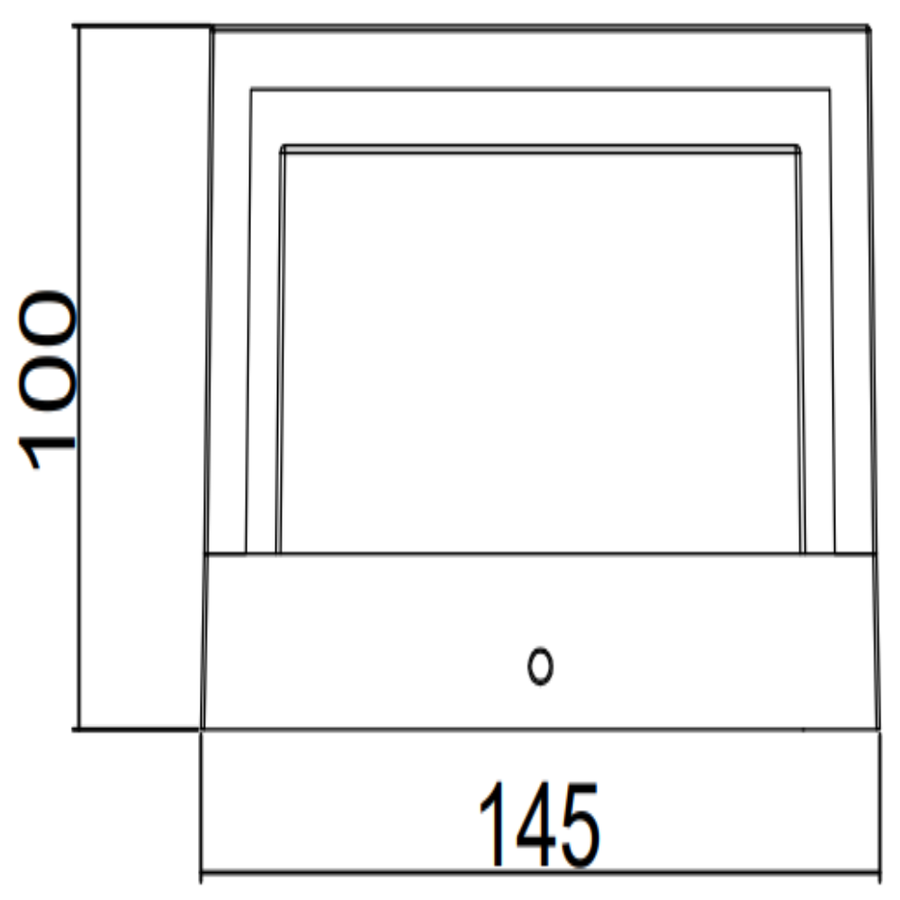 Buy Exterior Wall Lights Australia ELTANIN Exterior Wall Light LED 3CCT - WL13301
