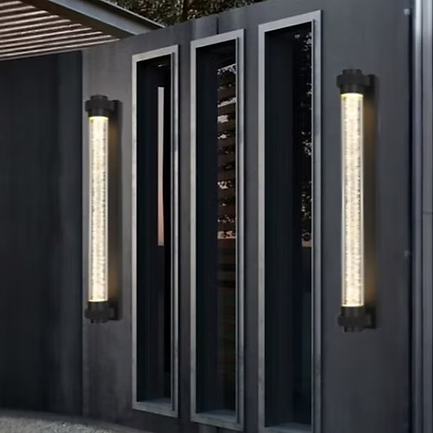 Everglow Outdoor 600mm LED Wall Light Tri Colour - ST11506-600-BK16WIP65