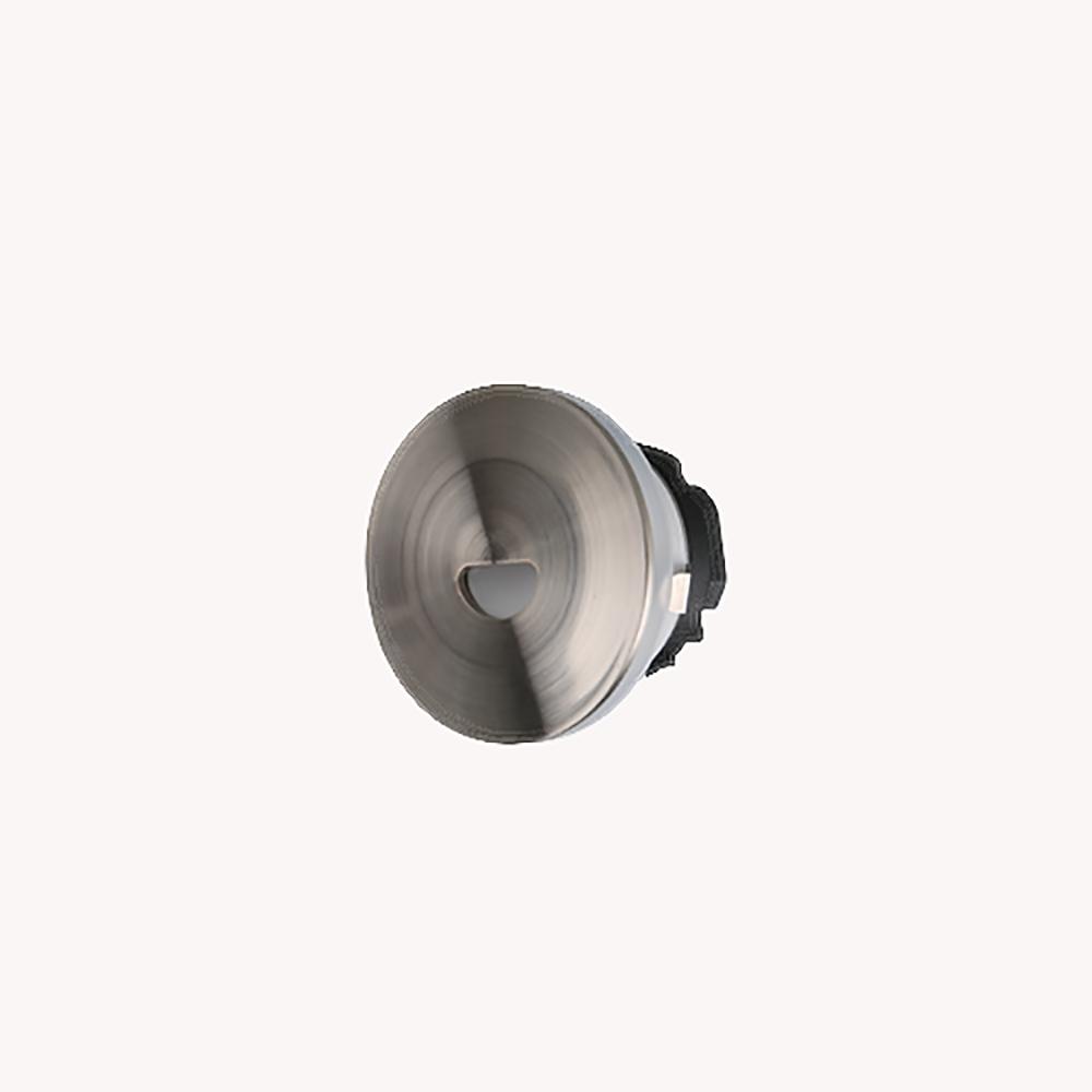 Round LED Step Light Satin Chrome Aluminium 30° TRI colour - STEP-512SCH/TC