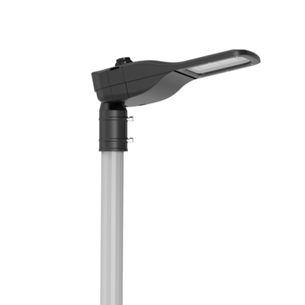 Buy LED Street Lights Australia LED Street Light W210mm Black Aluminum 5000K - VBLSL-430-4-50W-50Z