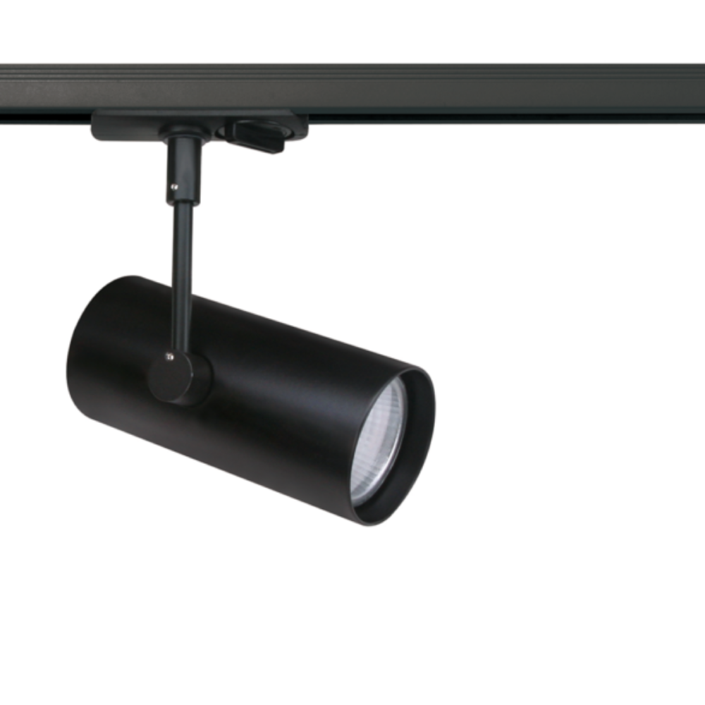 Buy Single Circuit Track Heads Australia Single Circuit Track Head Matt Black Aluminium 4000K - VBLTL-115-4A-4KD90