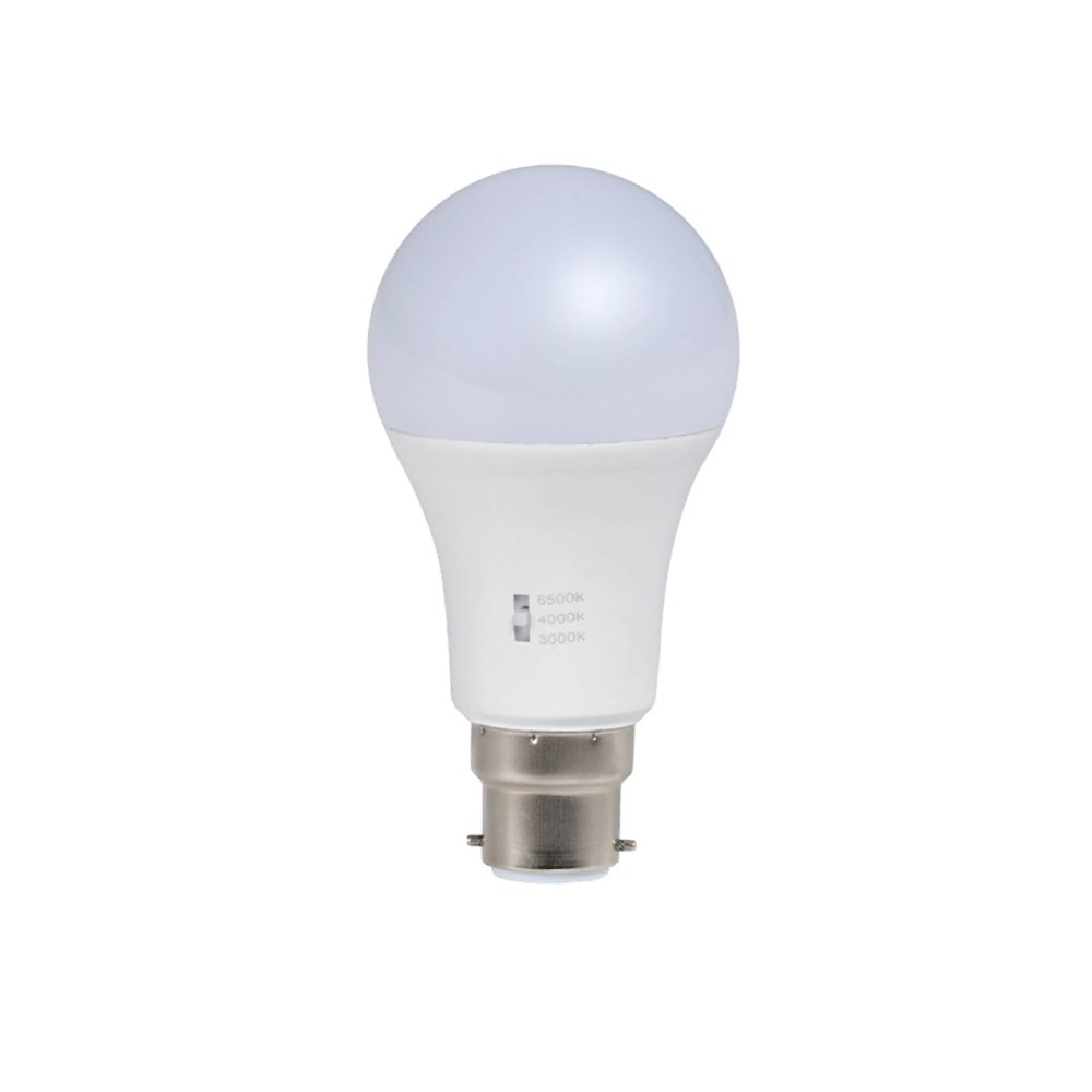 SupValue A60 LED Globe BC 240V 5W White Polycarbonate 3CCT - 115002
