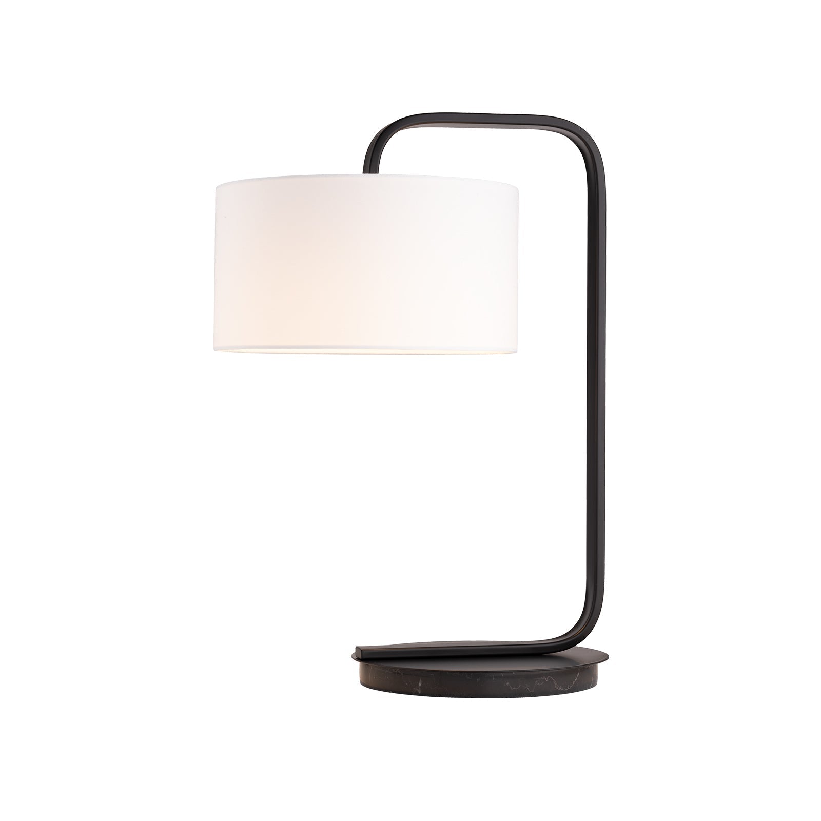 Cordell Table Lamp Black & White - 1214BLK