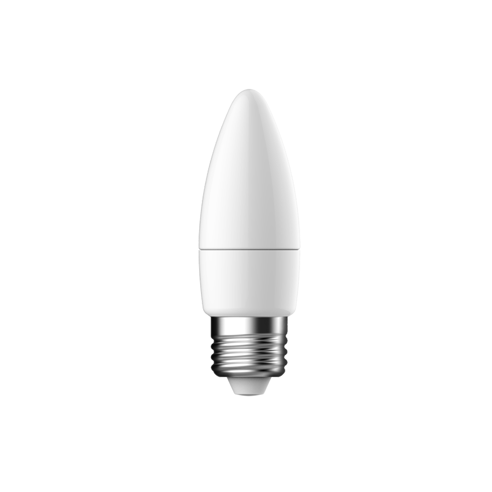 Buy LED Globes Australia SupValue Candle LED Globe White Polycarbonate ES 6W 240V 4000K - 122151C