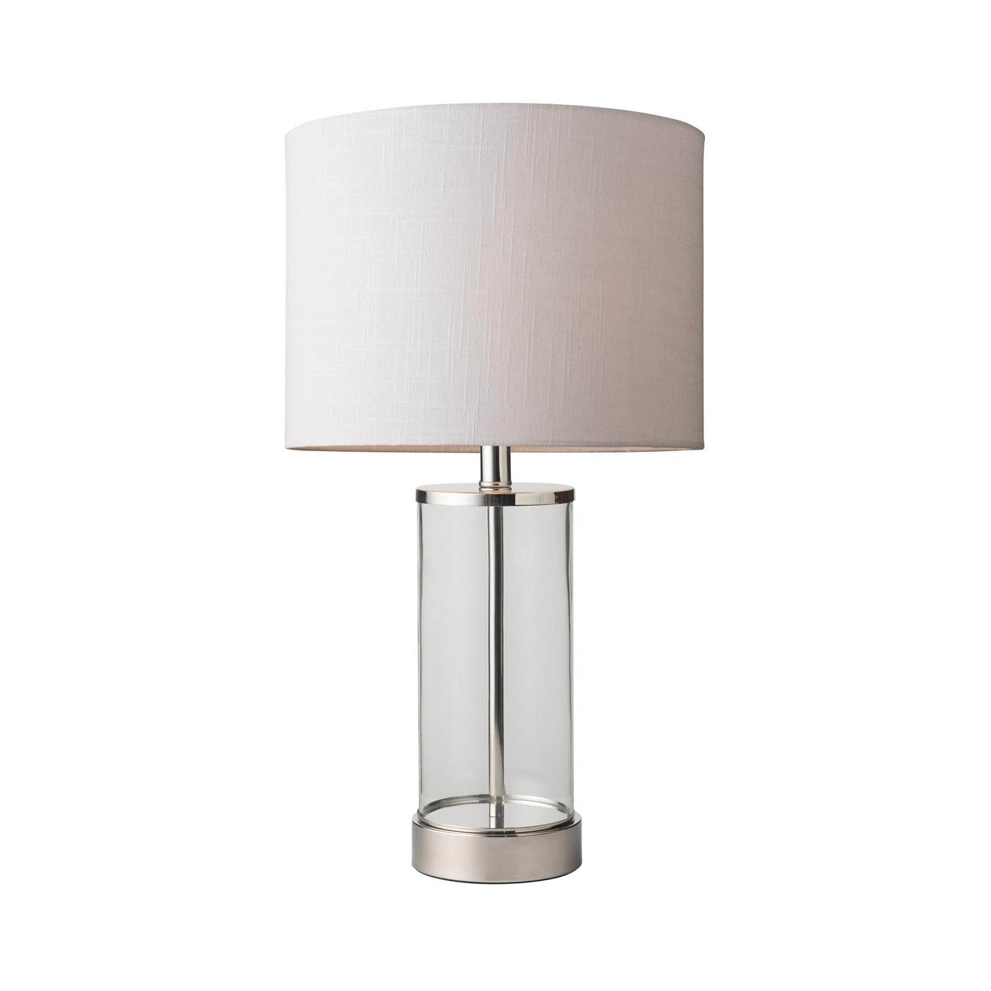 Sloane Table Lamp Chrome & White - 1305