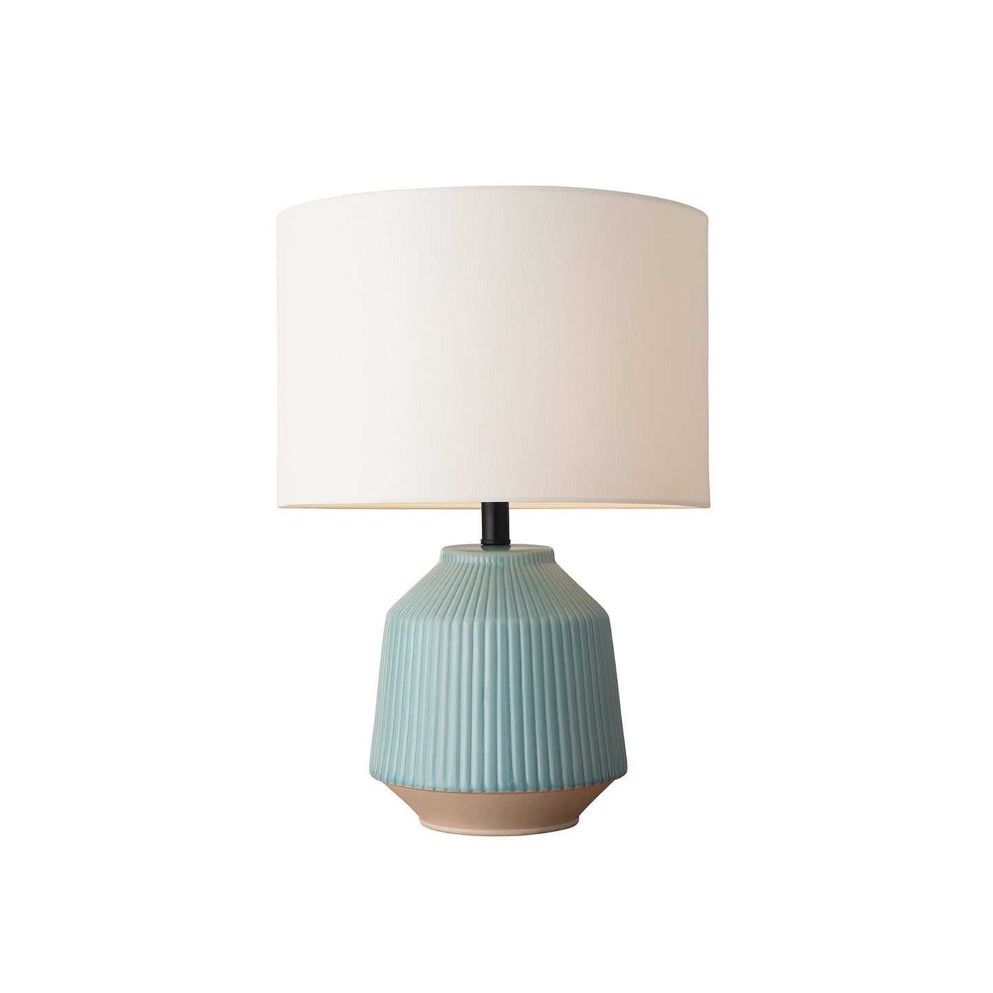 Stevie Table Lamp Turquoise & White - 1313