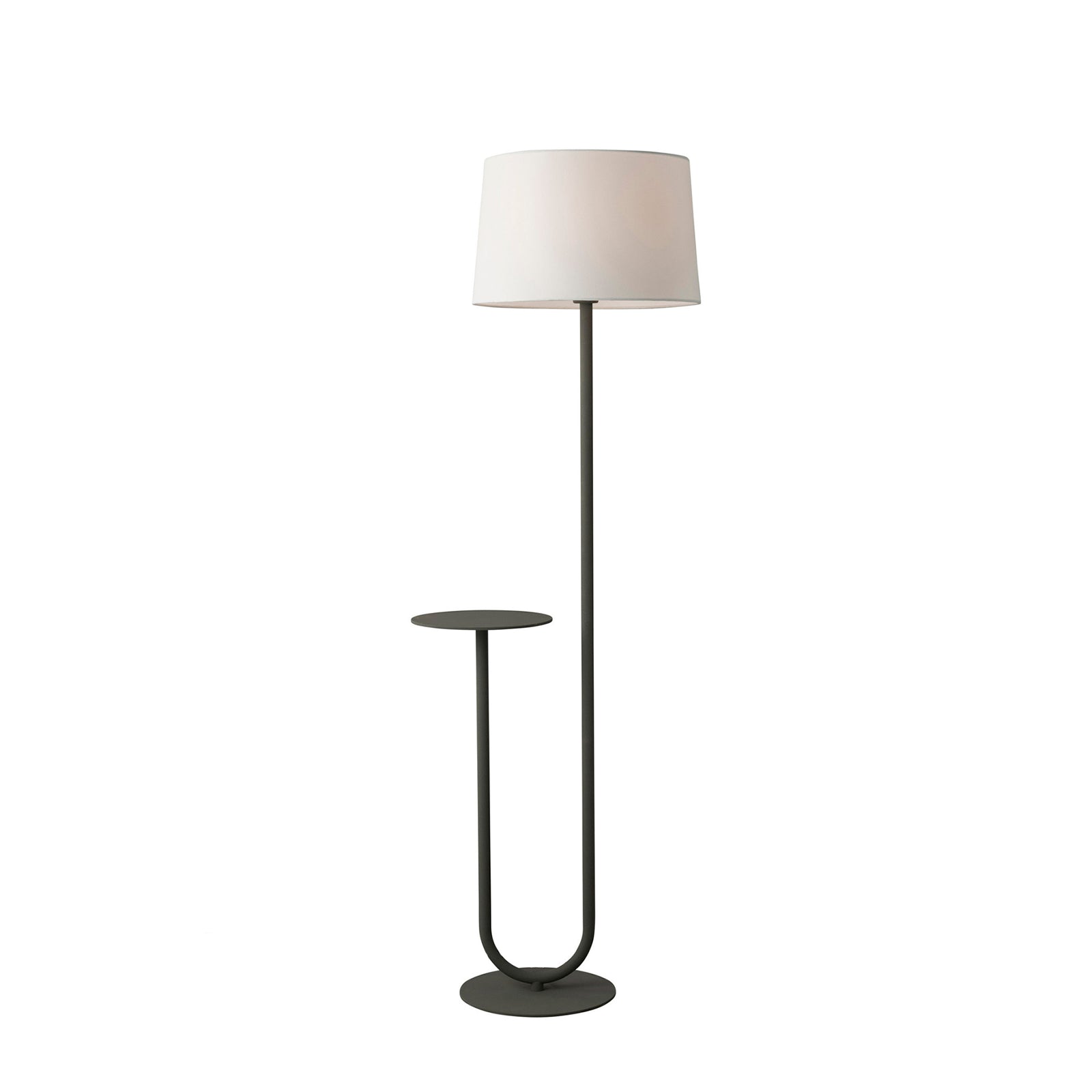 Esta Floor Lamp Charcoal Grey & White - 1335W
