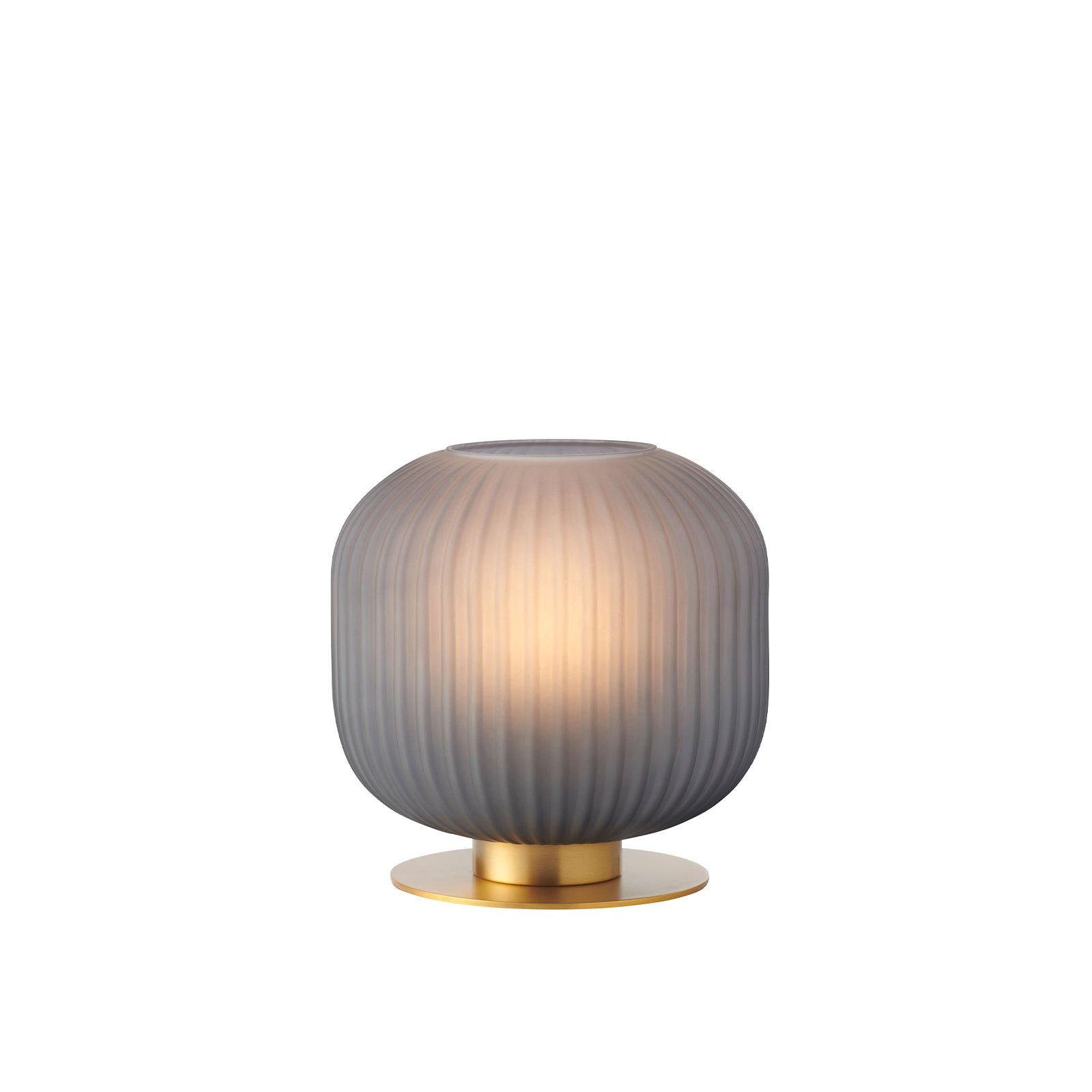 Leone Desk Lamp Satin Brass & Grey - 1392