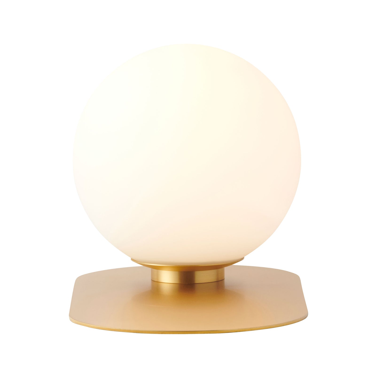 Anders Desk Lamp Satin Brass & White - 1393