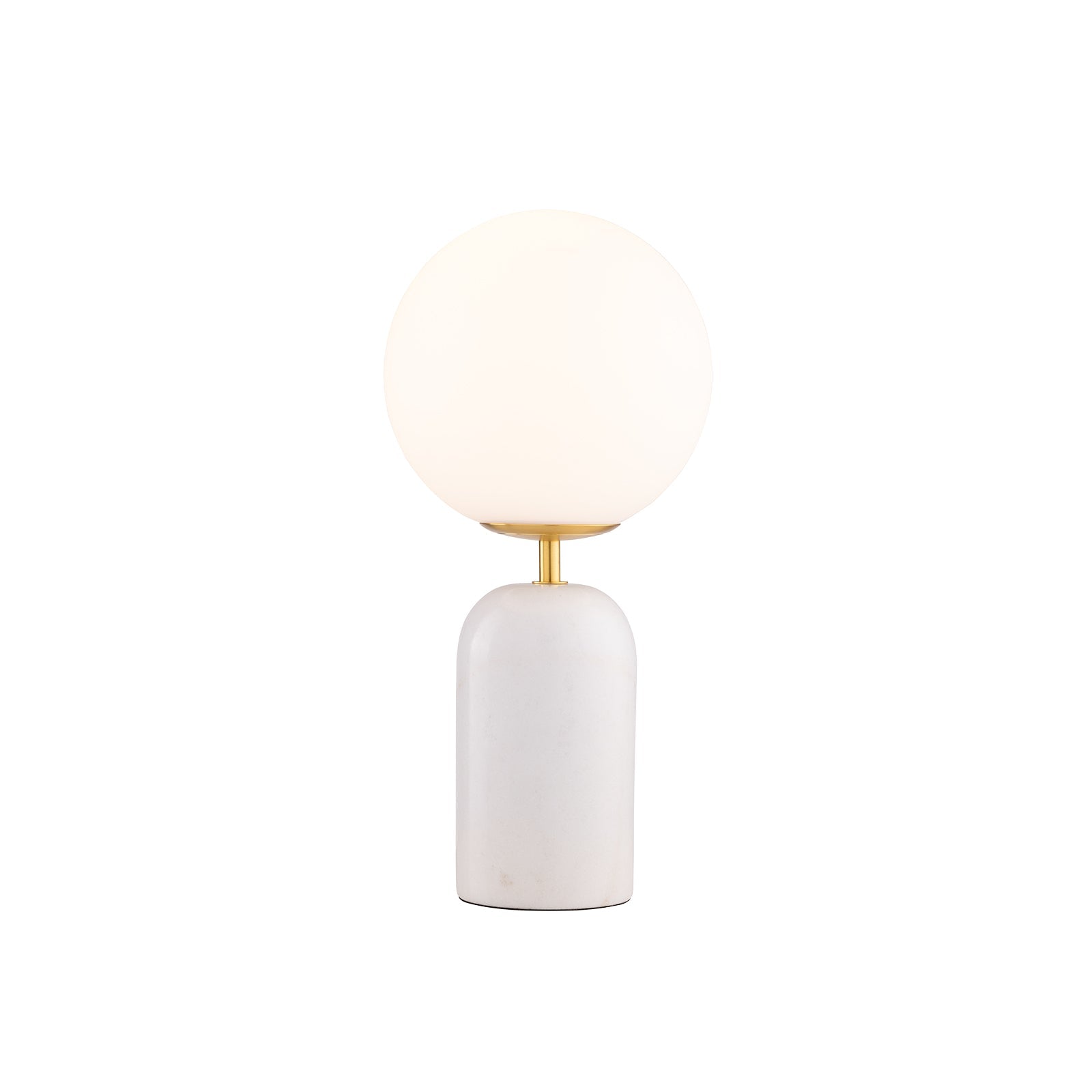 Soren Desk Lamp White Marble - 1400WHT