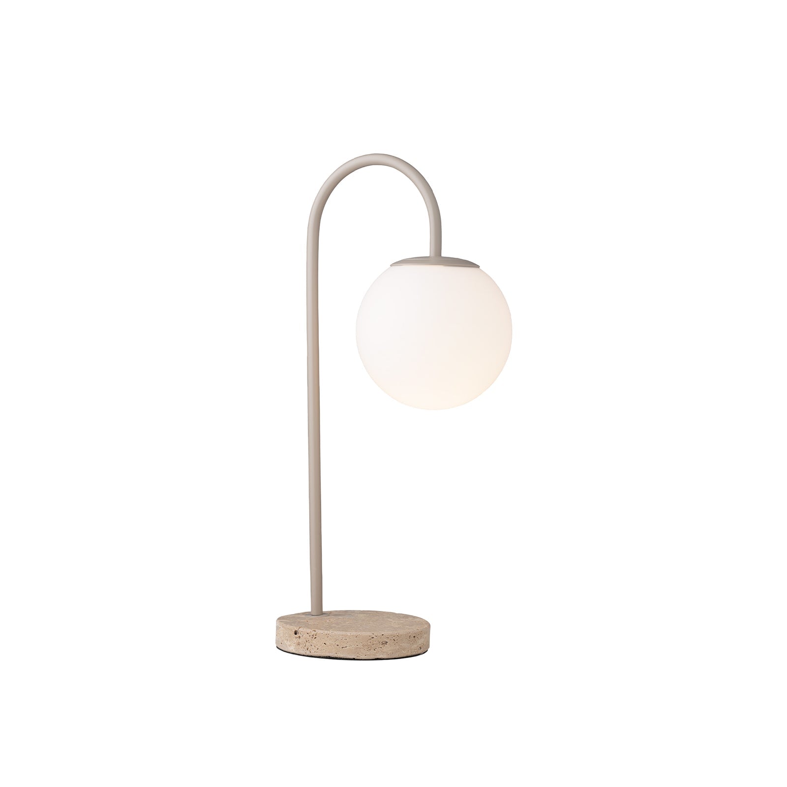 Mintu Desk Lamp Taupe & Travertine - 1404