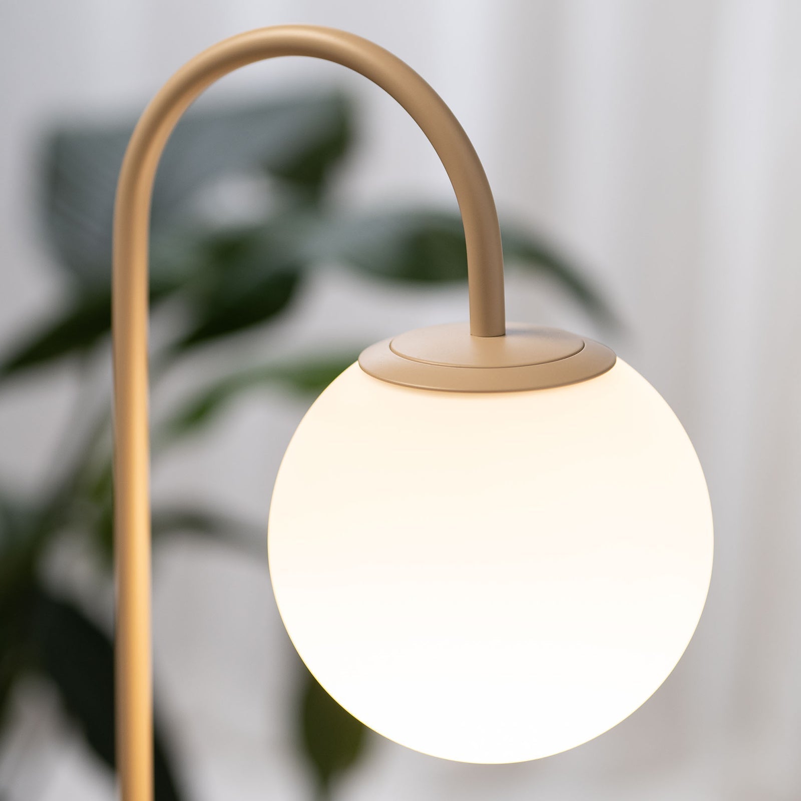 Mintu Desk Lamp Taupe & Travertine - 1404