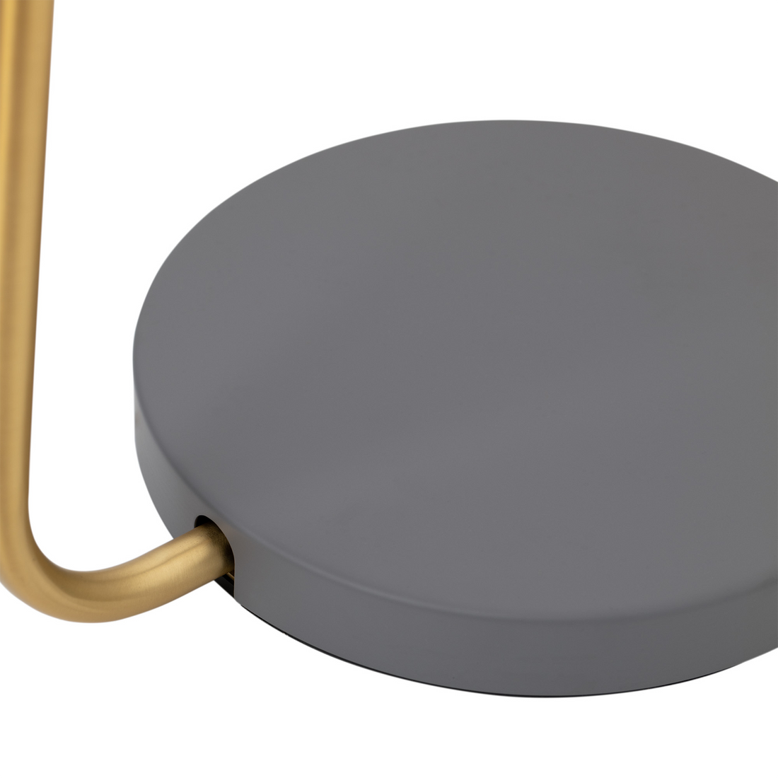 Arlen Desk Lamp Satin Brass & Grey - 1432