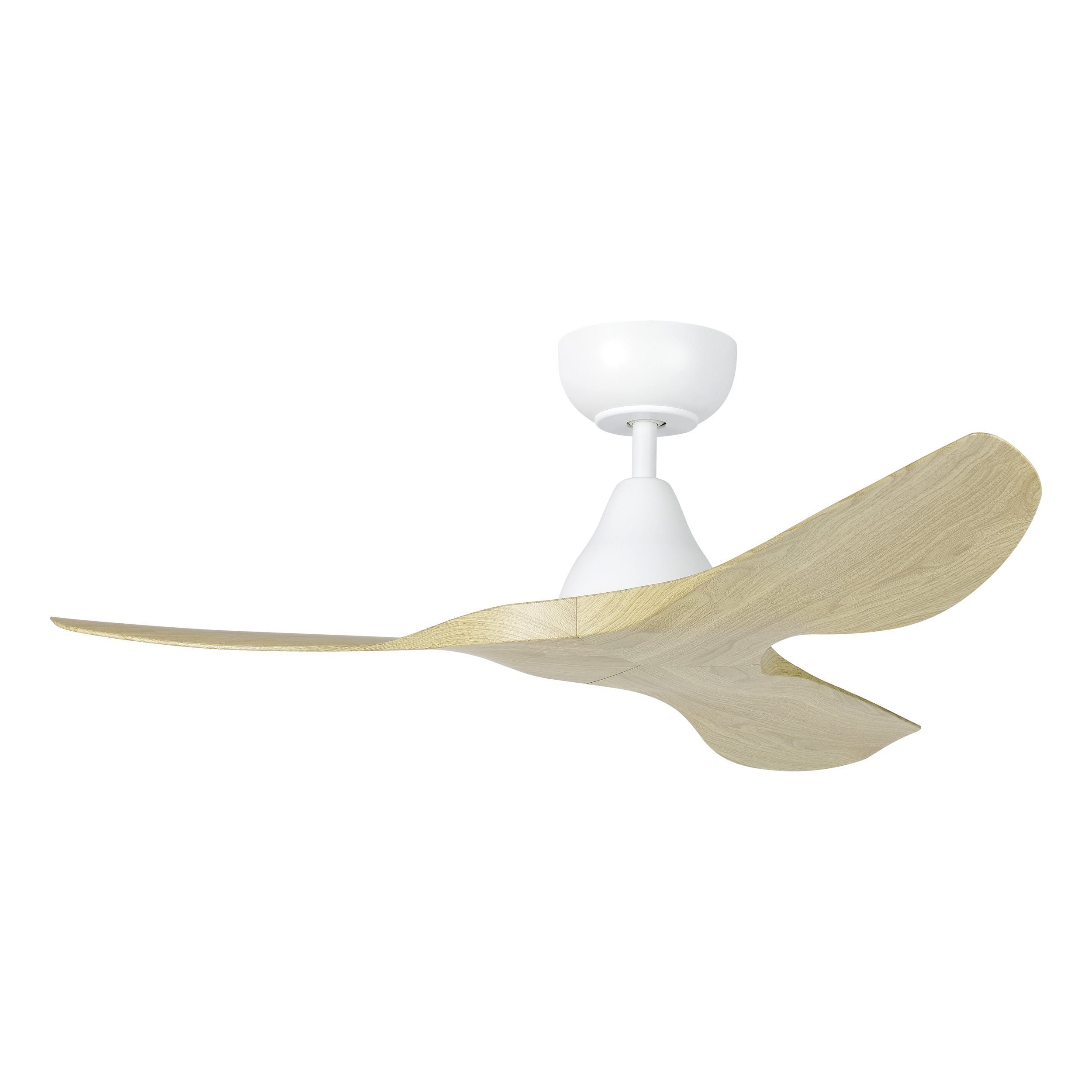 Surf DC Ceiling Fan 40" White With Light Oak Blade - 20789216