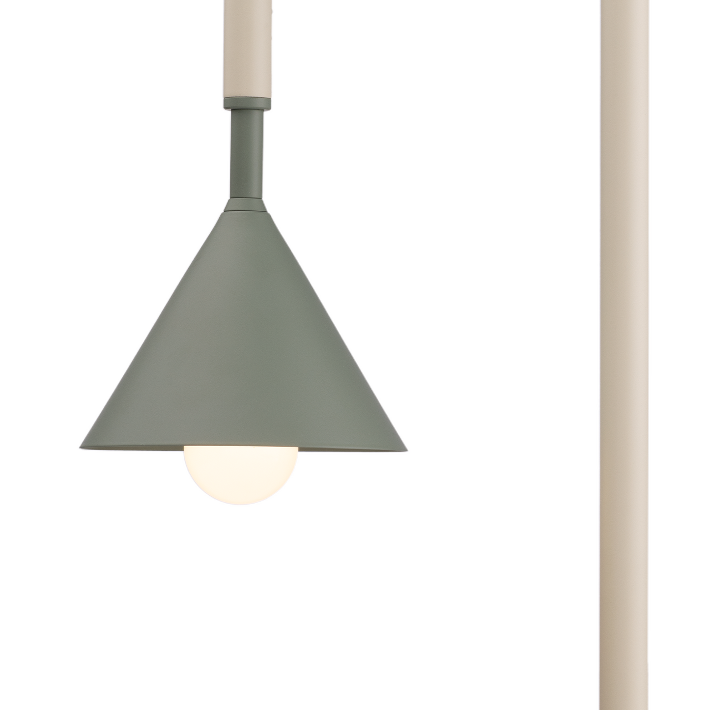 Venna Table Lamp Matte Off White & Matte Eucalyptus Green - 1458