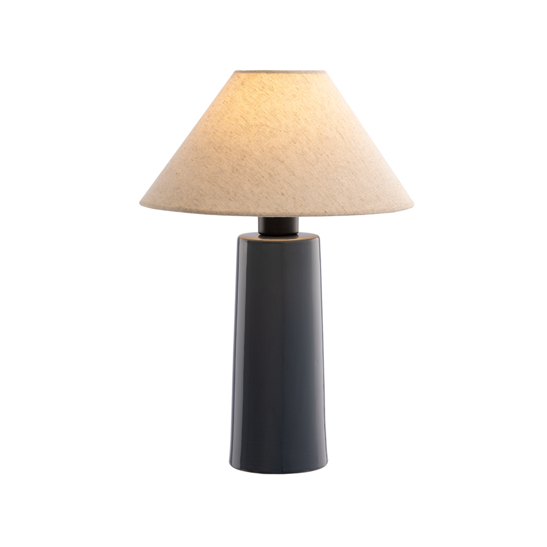 Amaya Table Lamp Blue & Matte Black - 1471