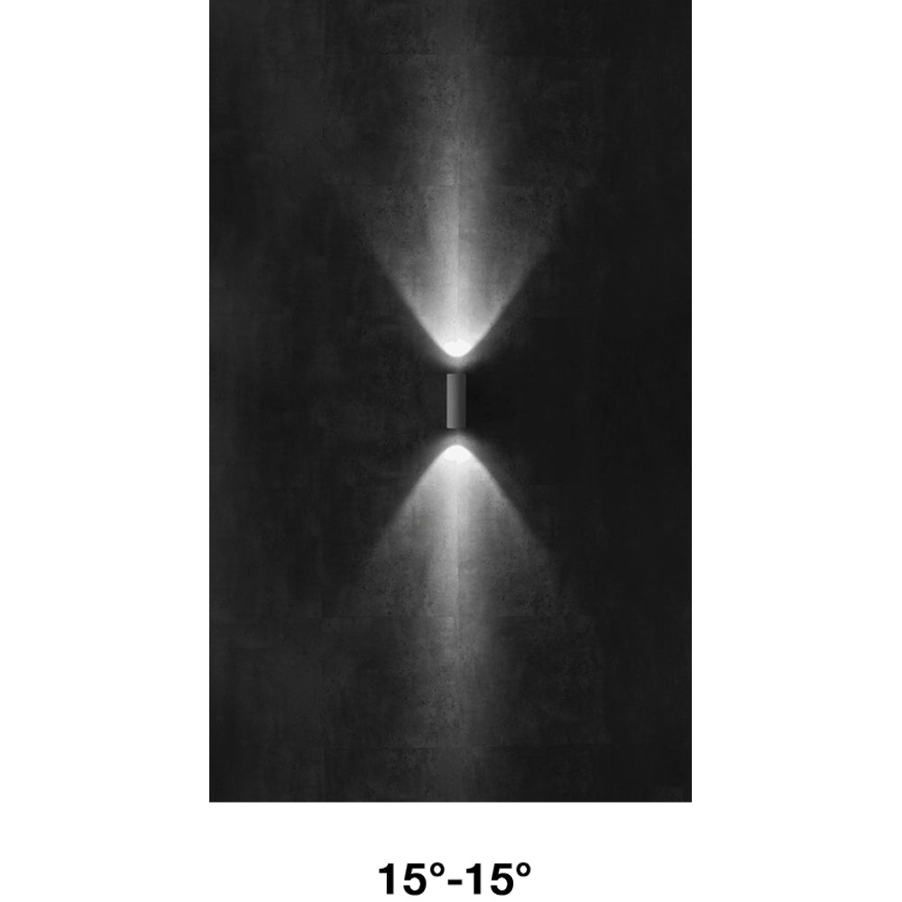 Buy Up / Down Wall Lights Australia Intono 3.2 Up & Down Wall Light Honey 20W CRI90 0/1-10V Aluminium 2700K - NT3210