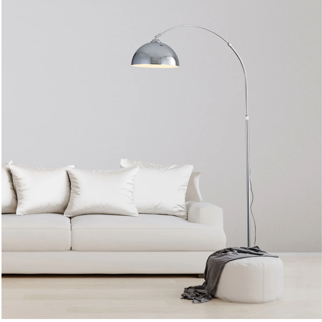 Marmo Table Lamp Marble Base With Chrome Shade - SL91203CH